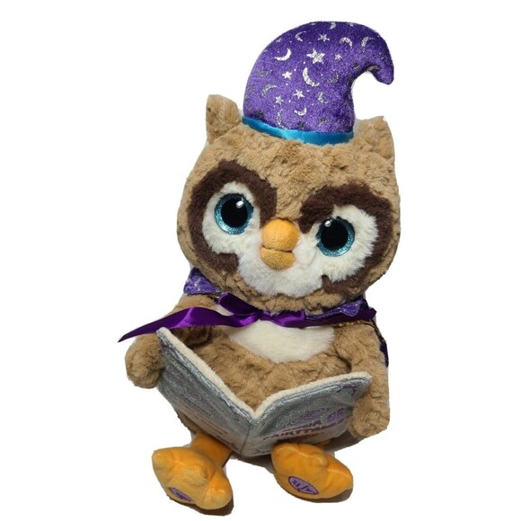 Other - Cuddle Barn Octavius The Story Telling Owl Plush Animated Plush Toy 2018